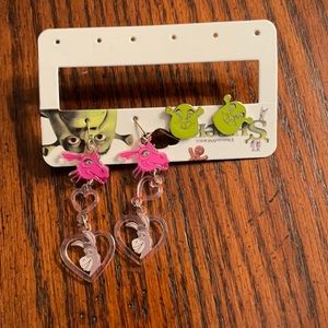 Shrek earrings set